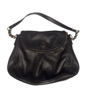 Kate Spade New York Cobble Hill Penny shoulder  black boho saddle bag